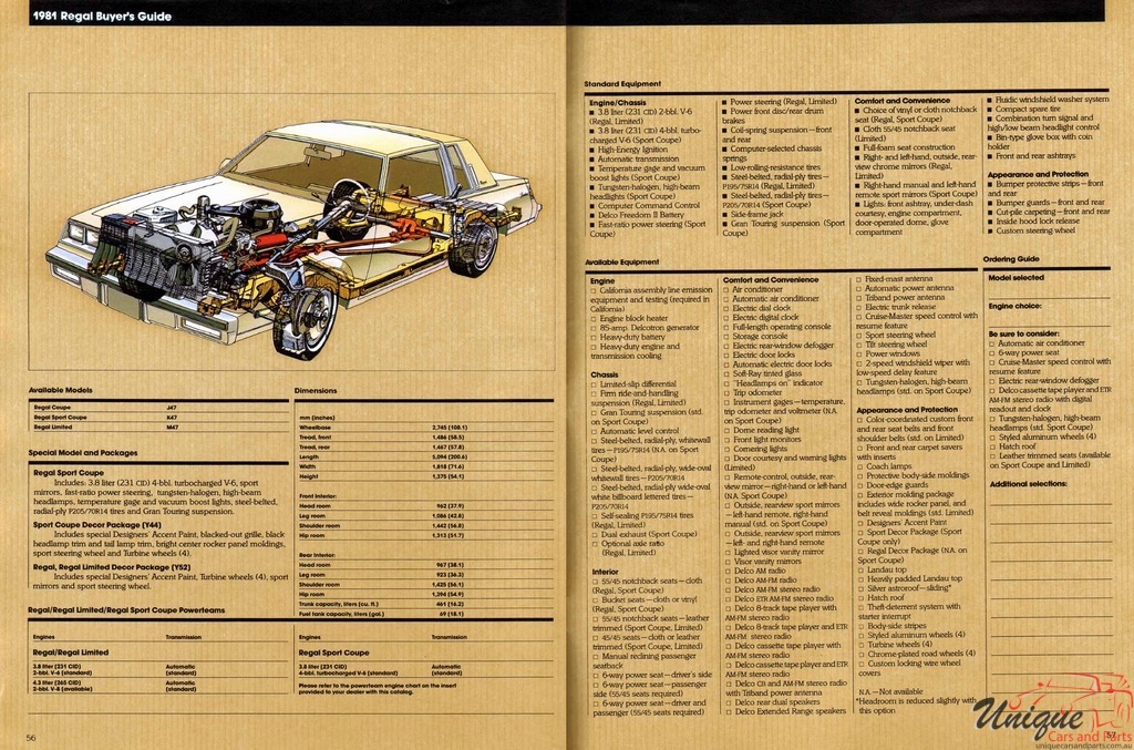 1981 Buick Prestige Full-Line All Models Brochure Page 9